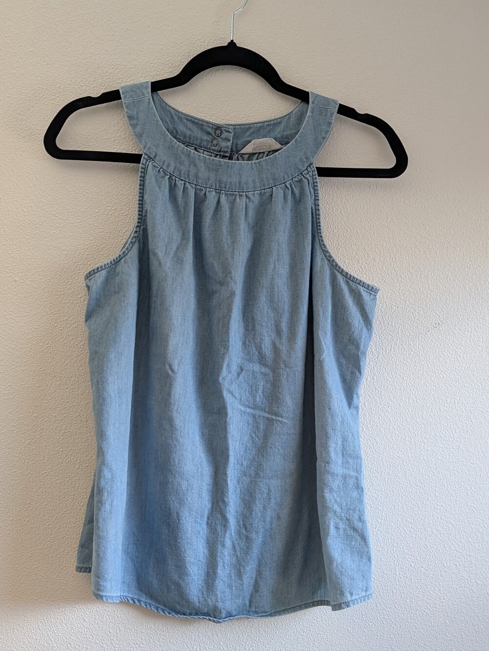 Mountain Khakis Yolk Halter Denim Tank Top
